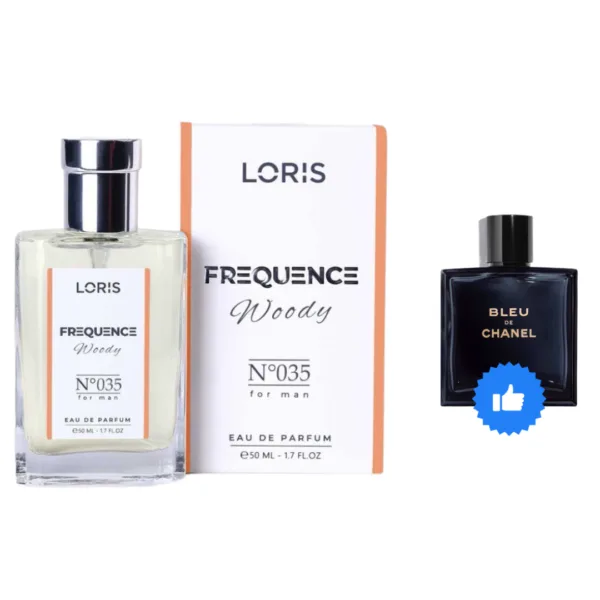 50ml  Loris 035 Įkvėpti : "Chanel - Blue" EDP
