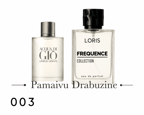 50ml Loris 003 Įkvėpti "Giorgio Armani - Acqua di Gio" EDP