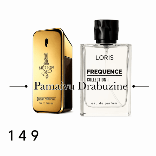 50ml Loris 149 Įkvėpti : "Paco Rabanne 1 Million" EDP