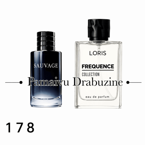 50ml  Loris 178 Įkvėpti : Christian Dior Sauvage EDP