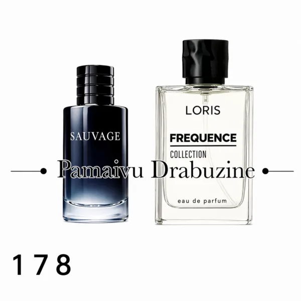 50ml  Loris 178 Įkvėpti : Christian Dior Sauvage EDP