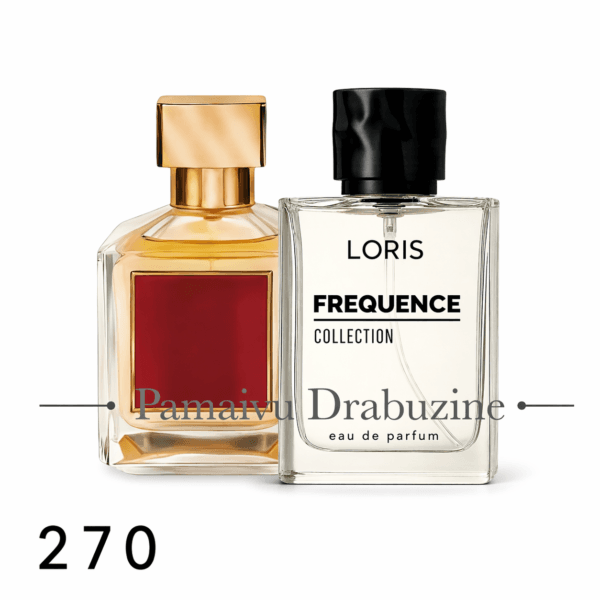 50ml Loris 270 Įkvėpti : "Baccart rouge 540"  EDP