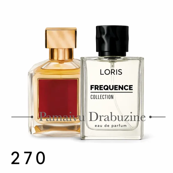 50ml Loris 270 Įkvėpti : "Baccart rouge 540"  EDP