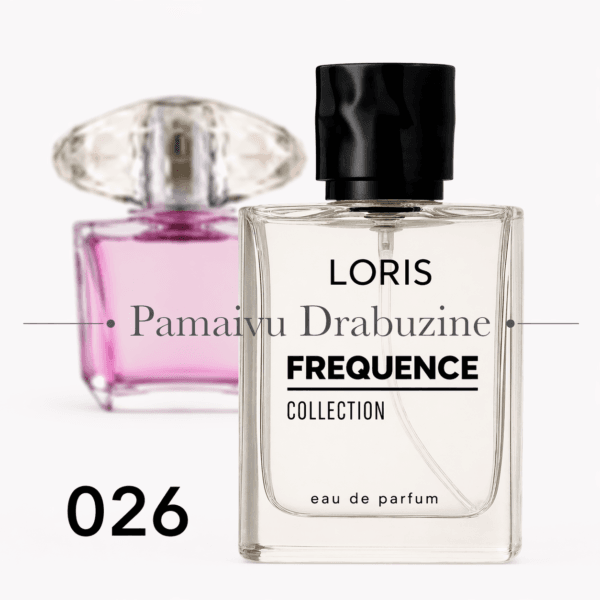 50ml Loris 026 Įkvėpti : "Versace Bright Crystal" EDP