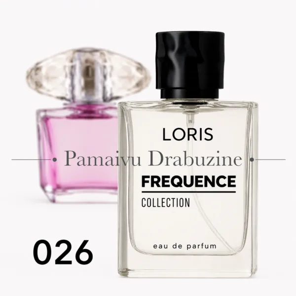 50ml Loris 026 Įkvėpti : "Versace Bright Crystal" EDP