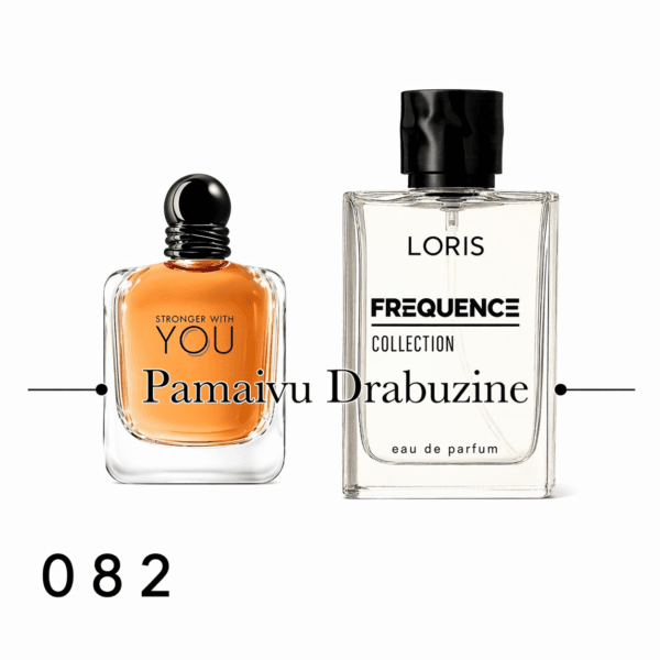 50ml  Loris 082 Įkvėpti : "EMPORIO ARMANI - Stronger With You EDP "