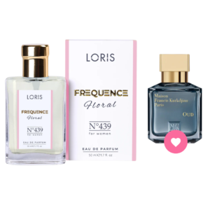 50ml  Loris 439  Įkvėpti : „Oud Satin Mood“ Maison Francis Kurkdjian EDP