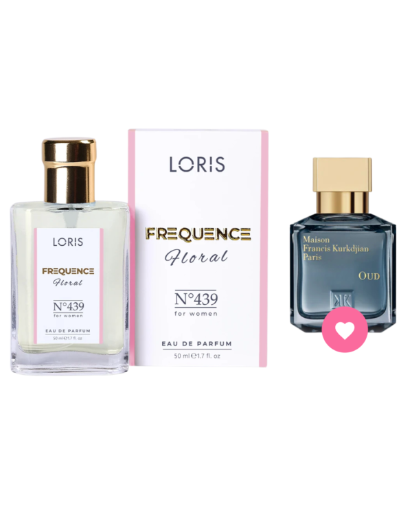 50ml  Loris 439  Įkvėpti : „Oud Satin Mood“ Maison Francis Kurkdjian EDP