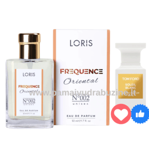 50ml Loris 002 UNISEX Įkvėpti : "Tom Ford Soleil Blanc" EDP