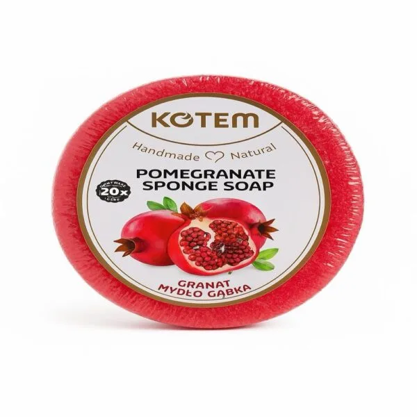 KOTEM kempinė su granatų muilu, 125 g