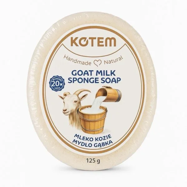 img_9409 KOTEM kempinė su ožkos pieno muilu, 125 g